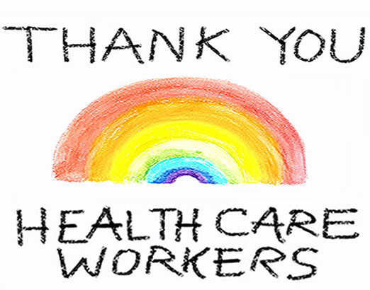 Thank you to all healthcare workers